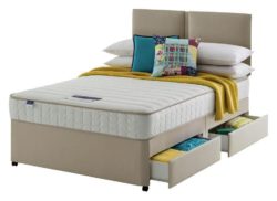 Silentnight - Hatfield Memory Small - Double 4 Drawer - Divan